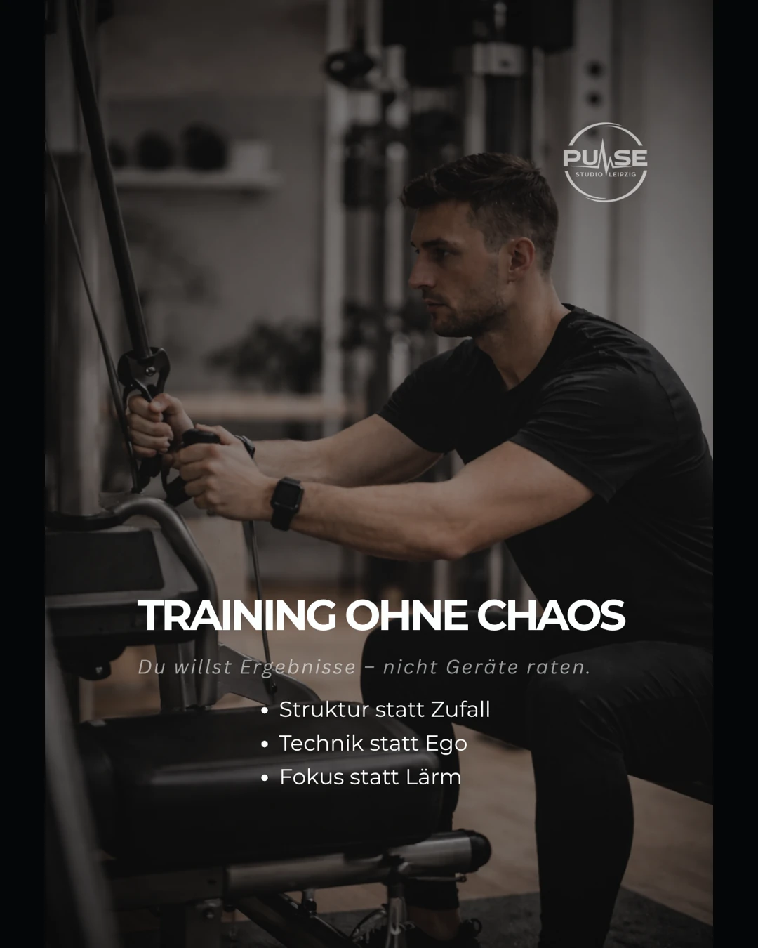 PULSE Studio Leipzig Karussell-Slide 2 mit Training ohne Chaos